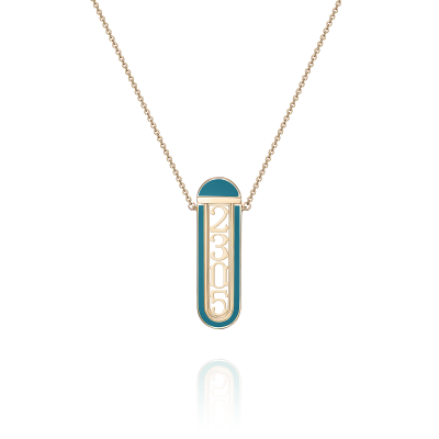 Колье-трансформер с эмалью