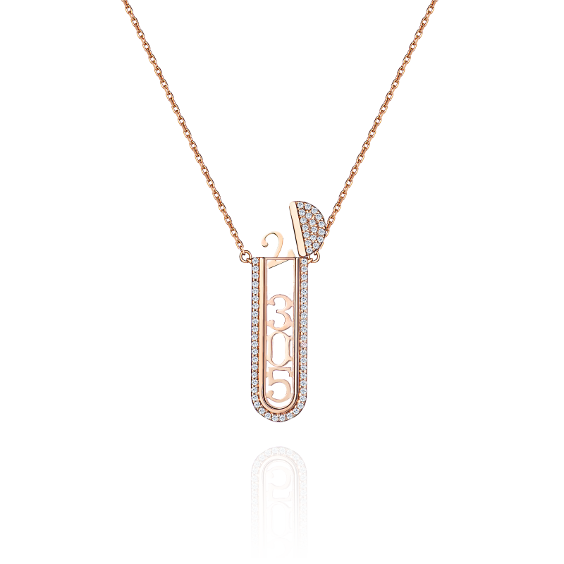 Колье-трансформер с бриллиантами