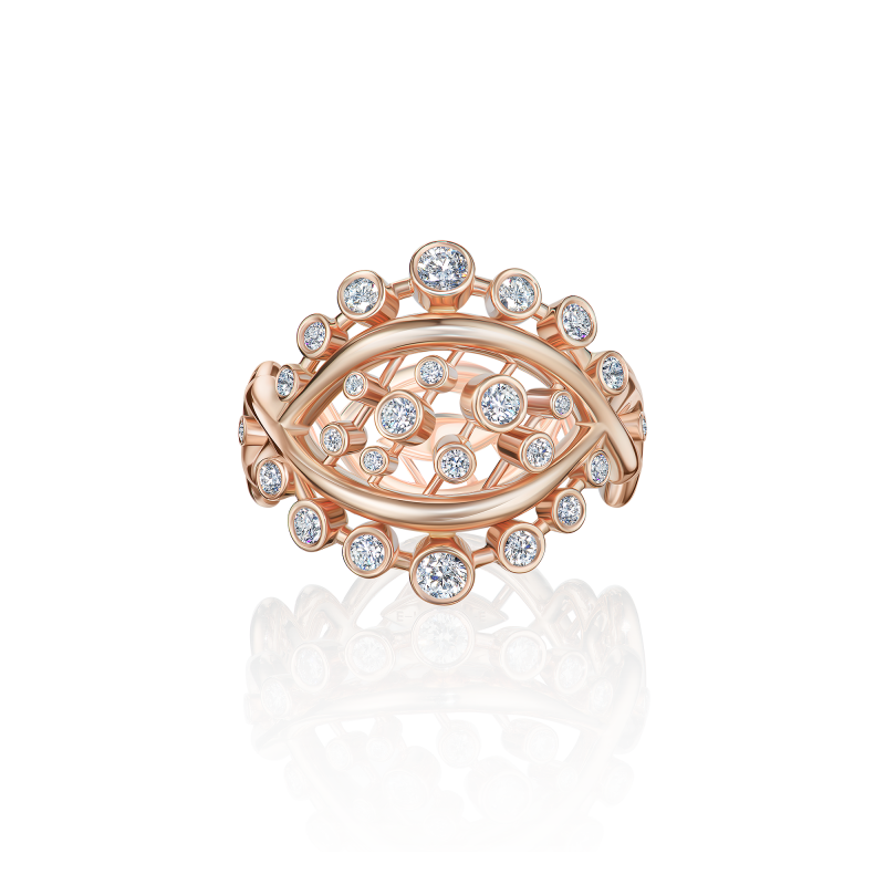 Кольцо с бриллиантами