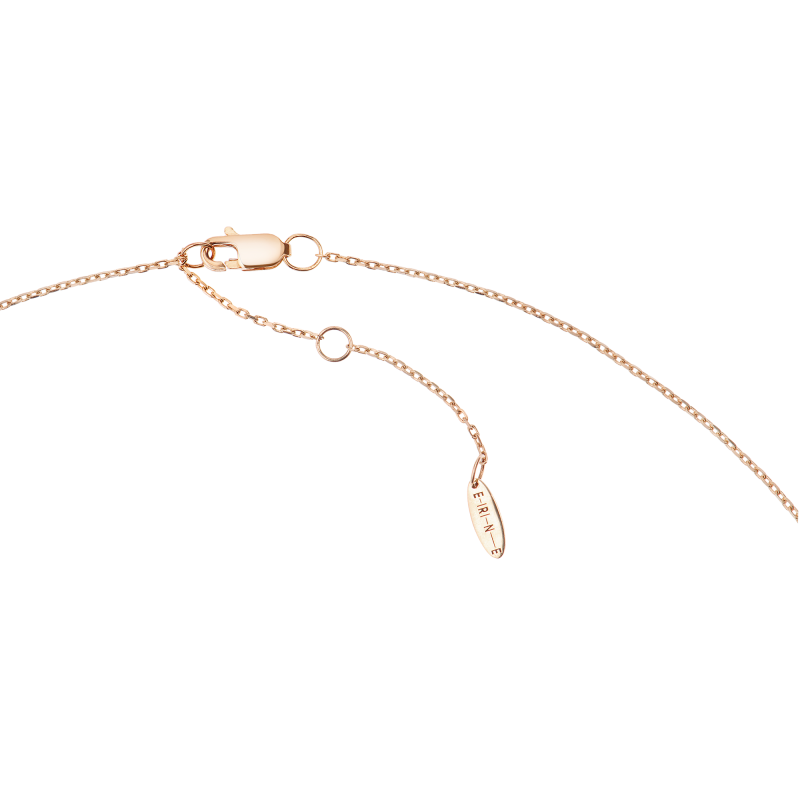 Колье "7" с эмалью