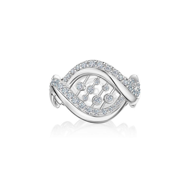 Кольцо с бриллиантами