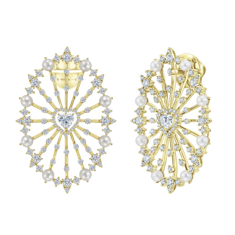 E19-SL-106-5 Серьги (750)