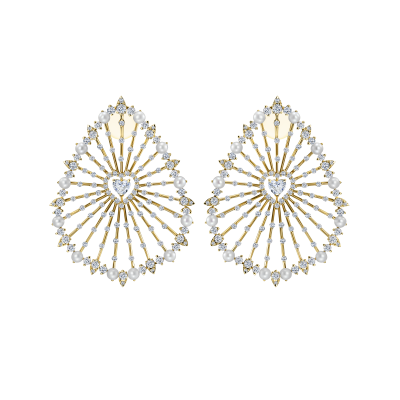 E20-SL-106-2 Серьги (585) (2 Бр Се-57 0,570Ct 3/4А ,2 Бр Кр-57 0,120Ct 3/5А ,26 Бр Кр-57 0,928Ct 3/5А ,16 Бр Кр-57 0,500Ct 3/5А) ШК: 3000000000502