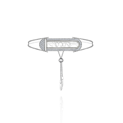 B04-TC-001-3 Браслет-трансформер (585) (64 Бр Кр-57 0,320Ct 3/5 ,2 Сапфировое стекло - 3,100Ct) ШК: 2000000057941