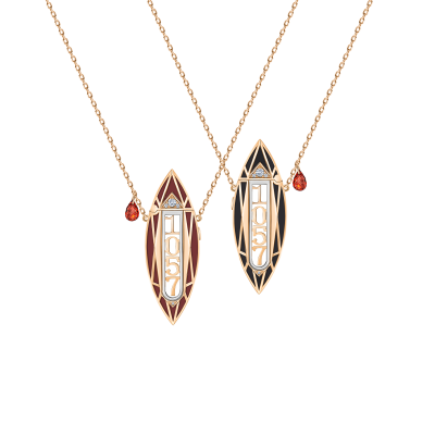 N37-TC-146-18 Колье-трансформер (585)